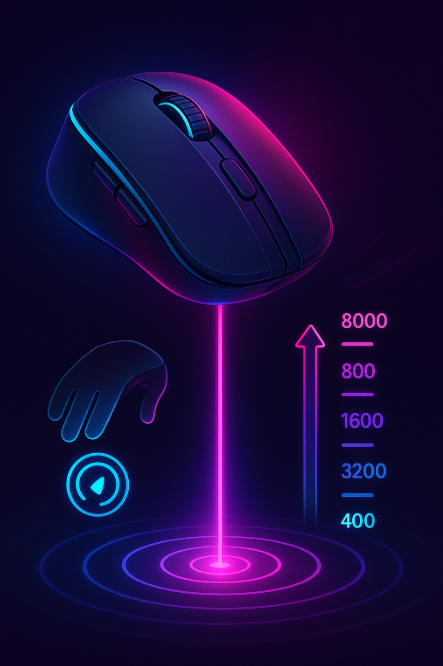 souris gaming dpi