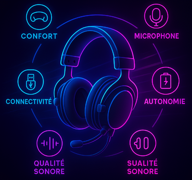 guide casque gaming
