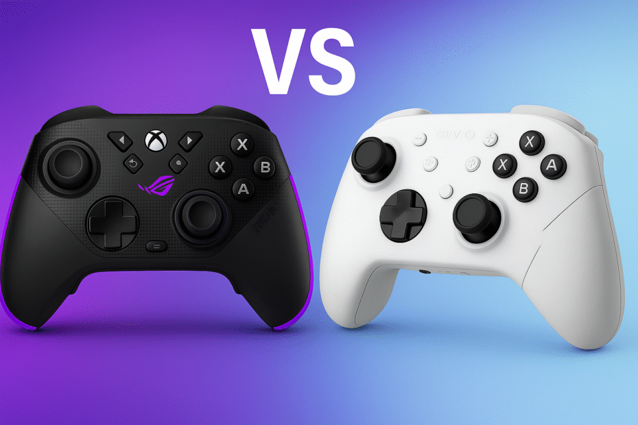 ASUS ROG Raikiri II vs GuliKit ES PRO